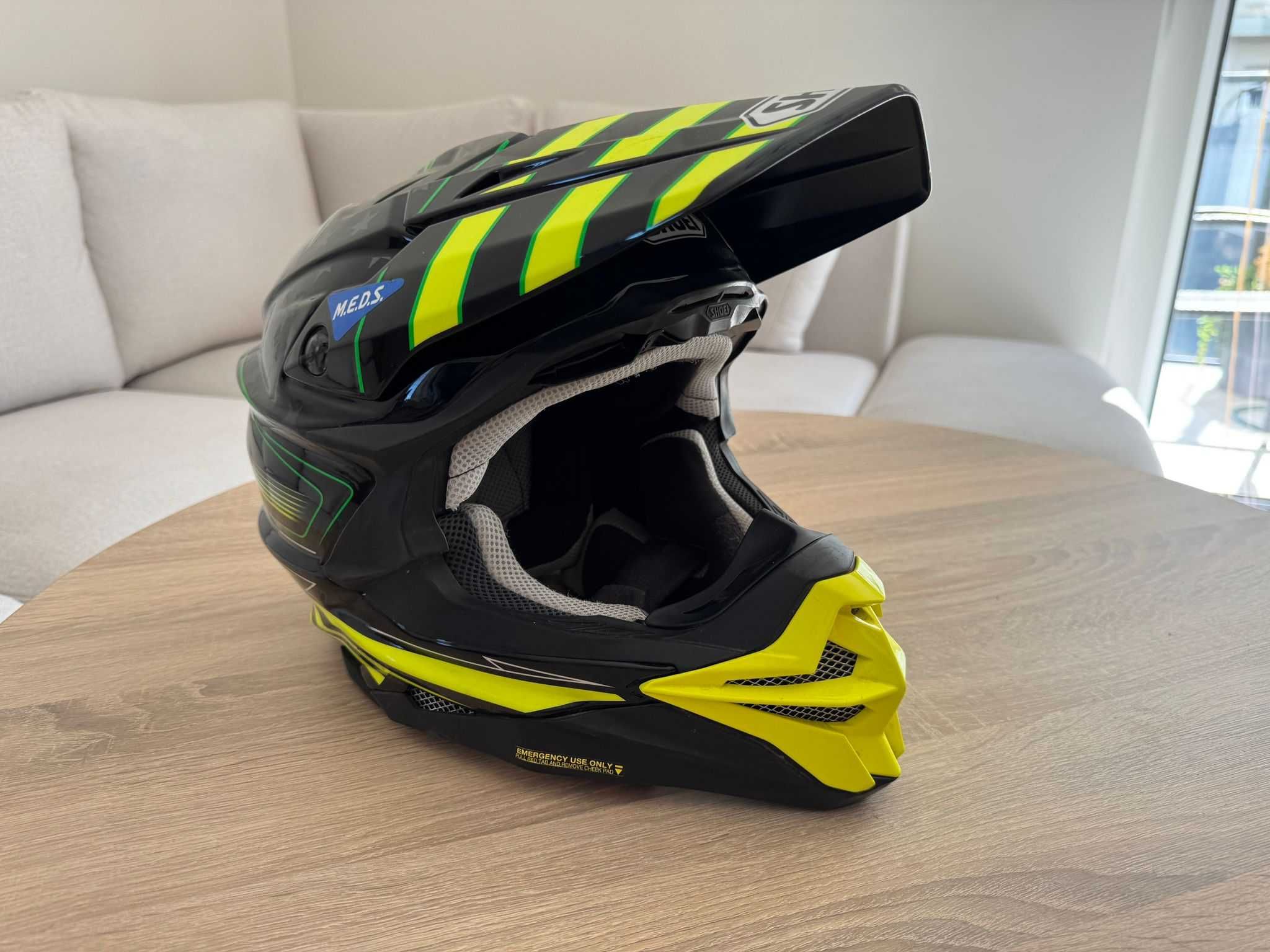 Shoei VFX WR Grant3 TC3 off-road helmet