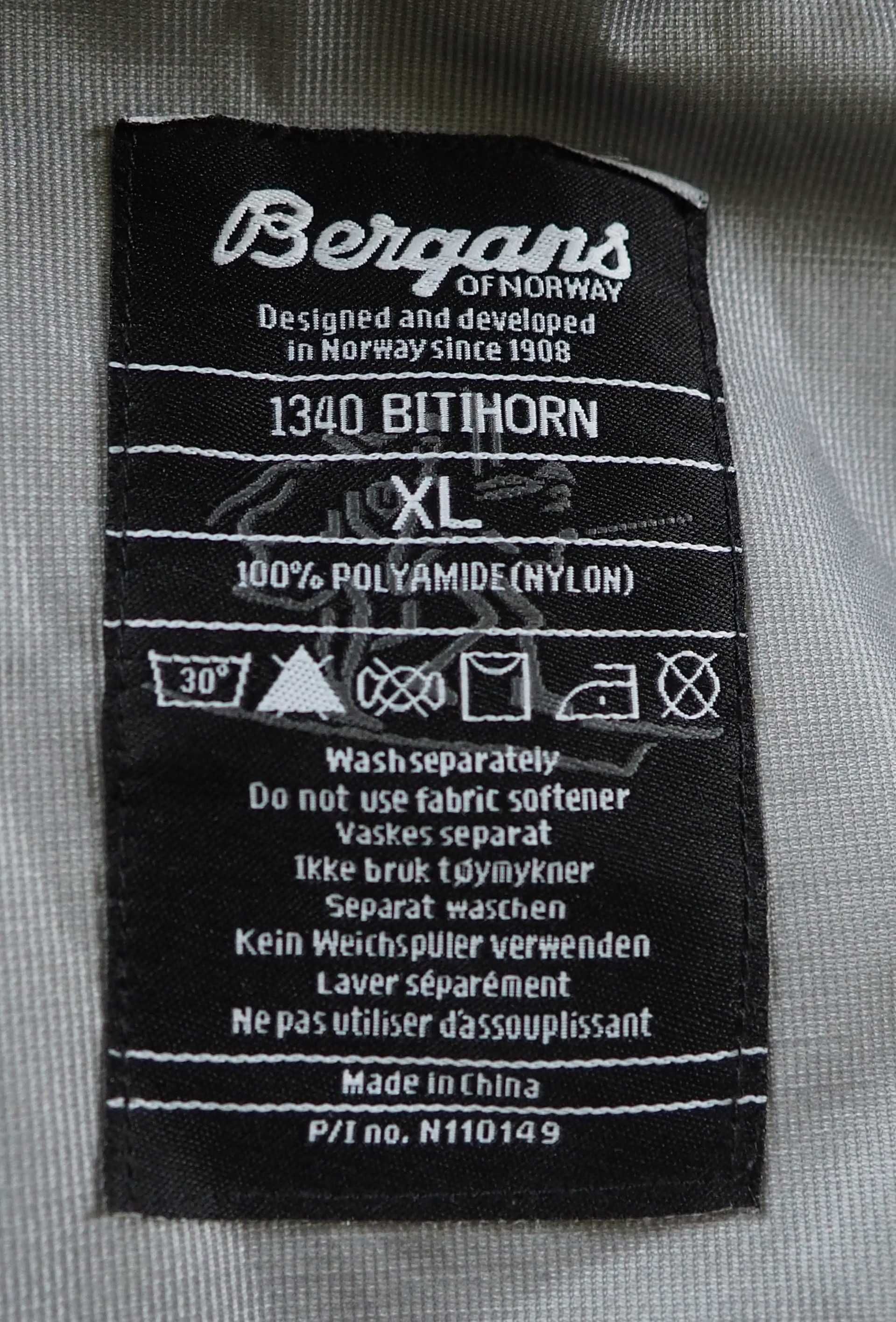 BERGANS_1340 Bitihorn_kurtka męska_wodoodporna_XL