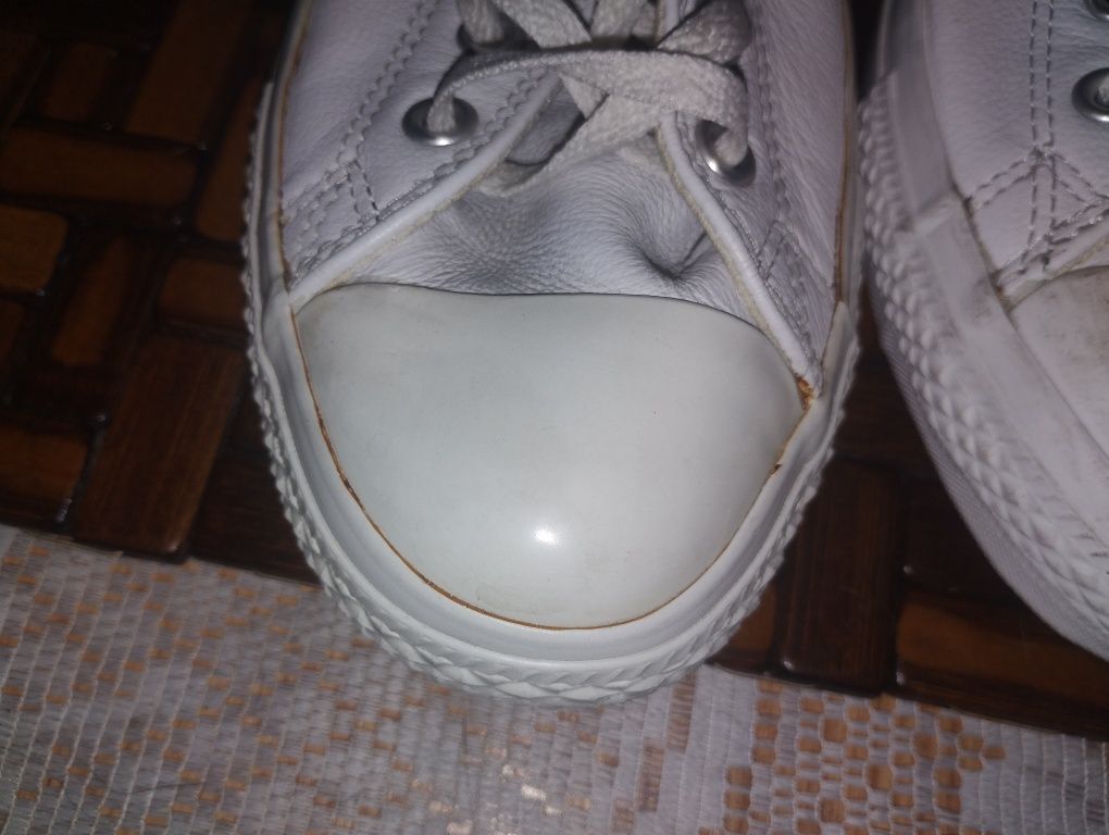 Trampki & sneakersy Converse skórzane, wysokie, All Star