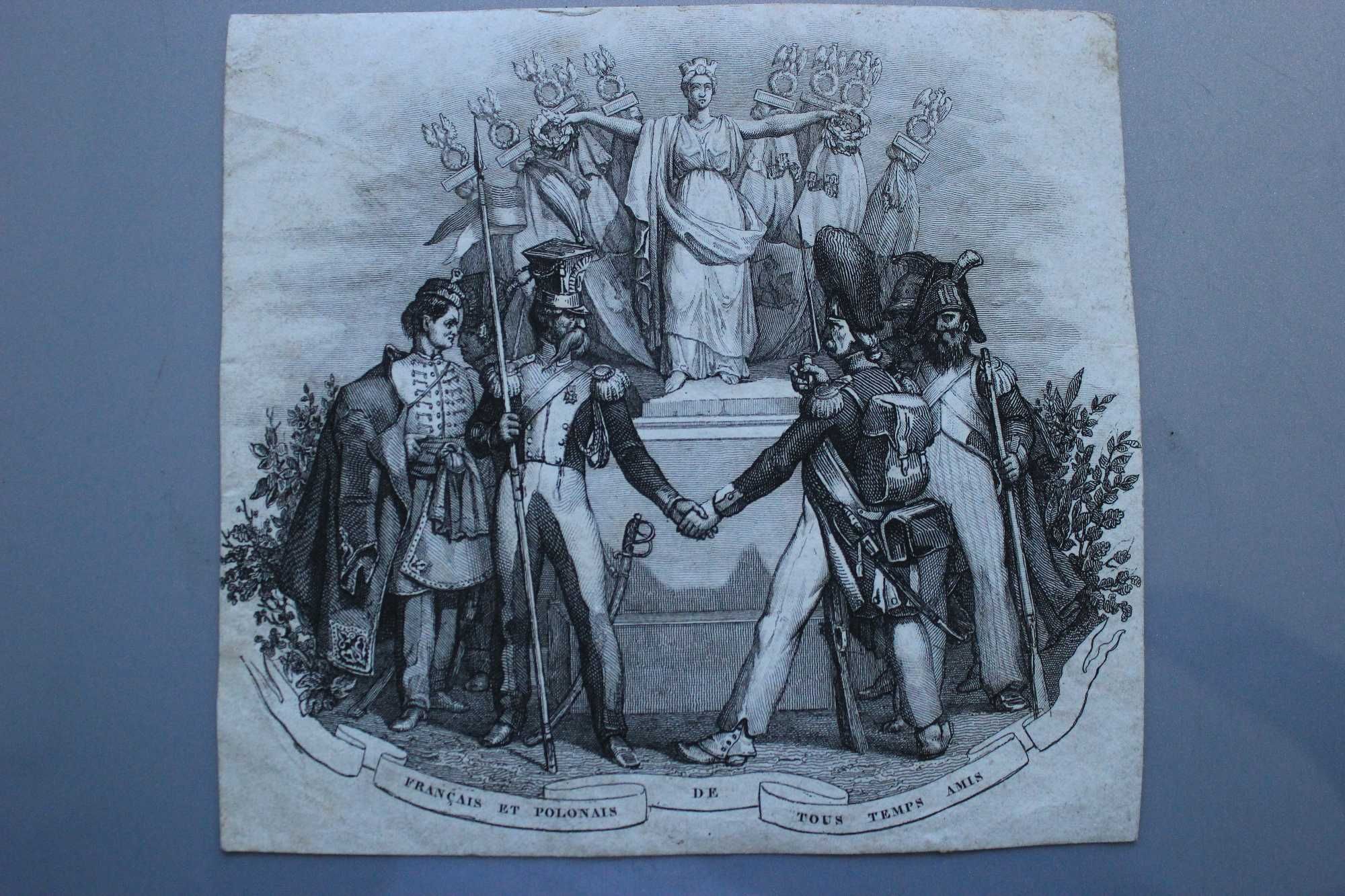 Antoni Oleszczński sojusz polsko-francuski, okres napoleoński.