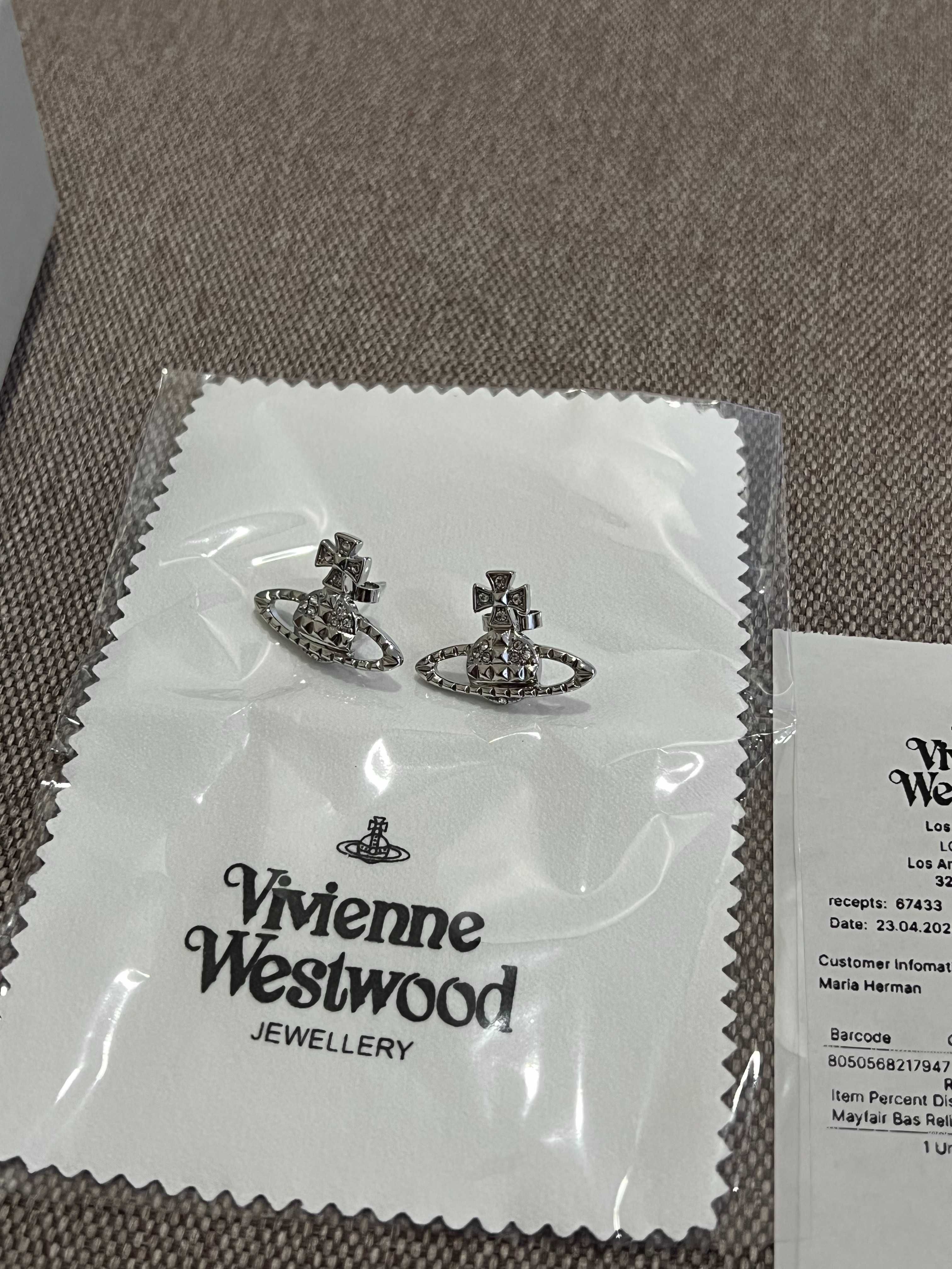 Оригінал, нові сережки Vivienne Westwood Earrings