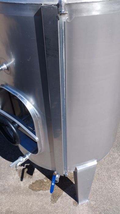 Cuba de inox capacidade 250 litros como nova como nova
