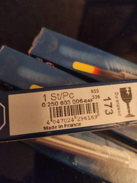 Свеча накаливания зажигания Bosch 0250603006 Toyota bmw mini