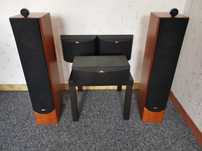 Zestaw kolumn Bowers & Wilkins B&W P6 + CC6 + DS6 komplet kino domowe