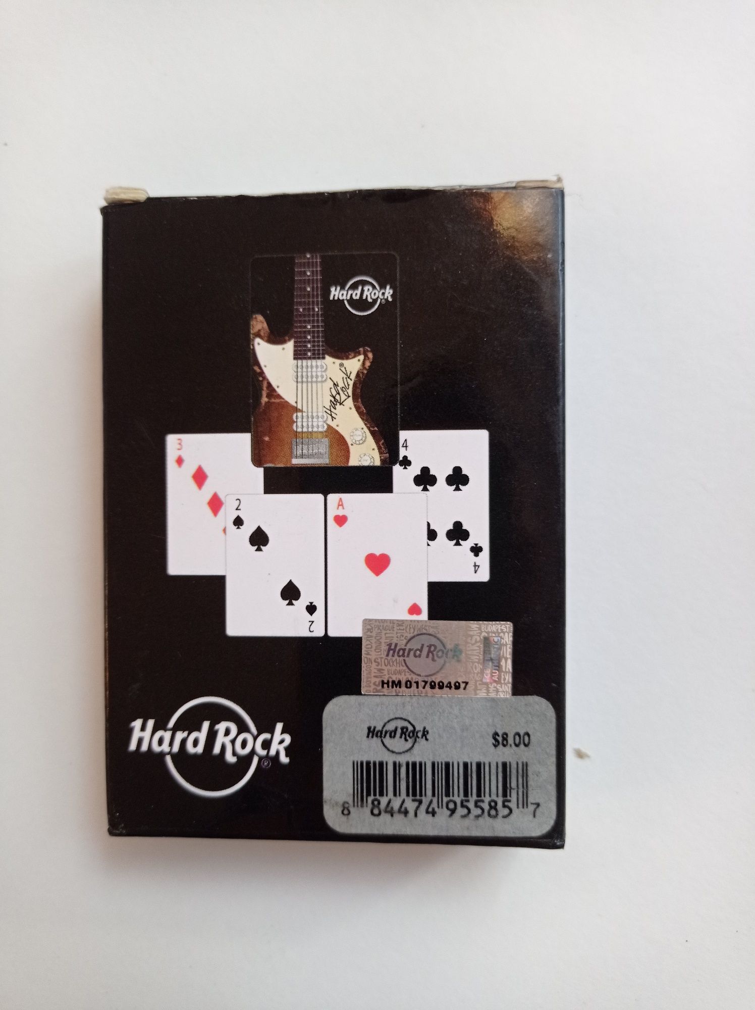 Гральні карти Хард Рок Hard Rock пластикові