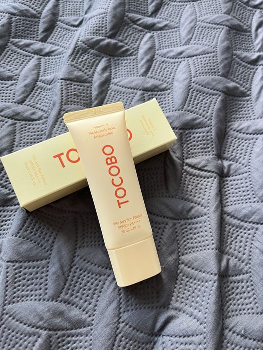 Сонцезахисний праймер, база під макіяж Tocobo Vita Airy Sun Primer SPF
