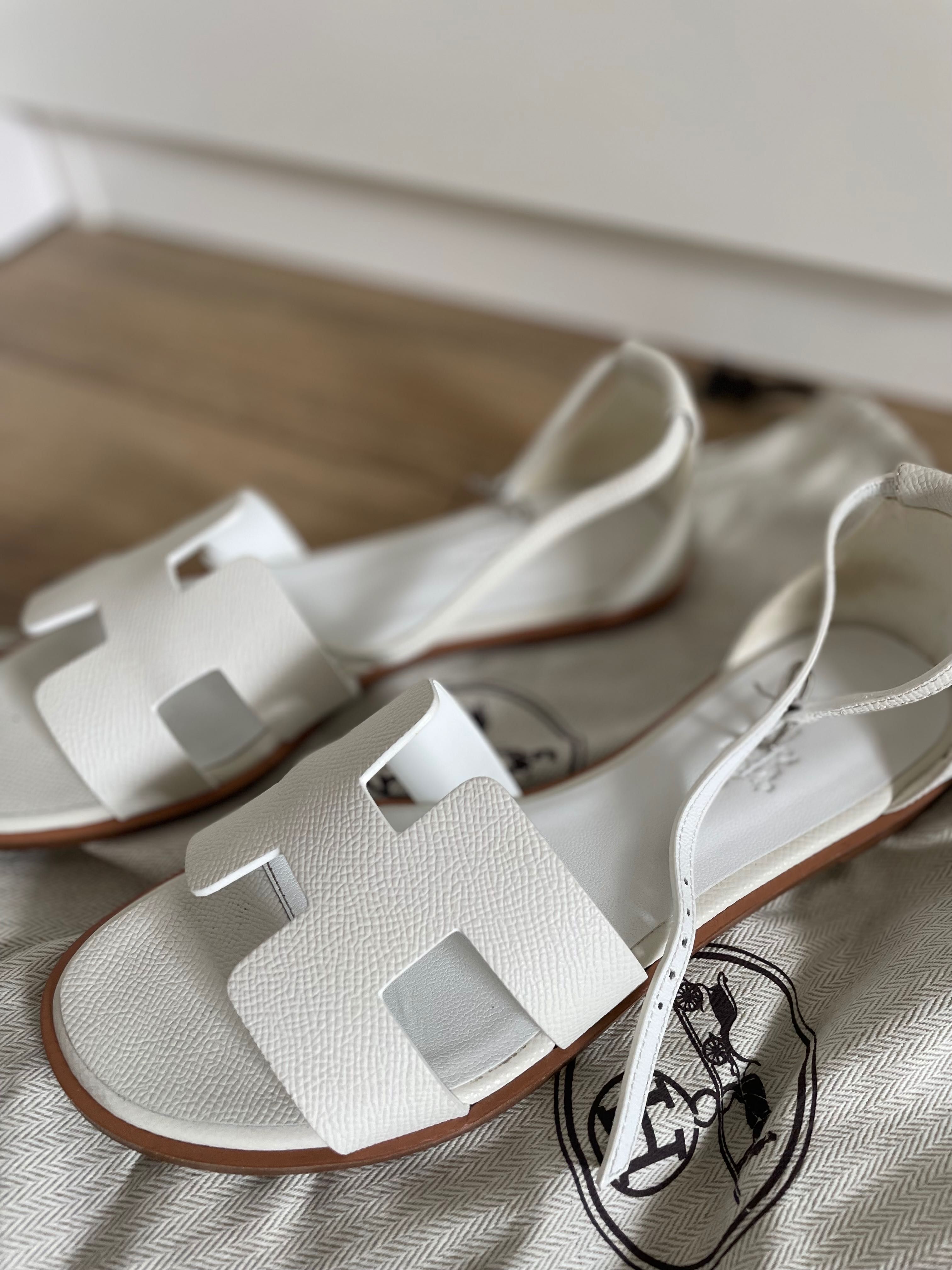 Klapki Hermes damskie