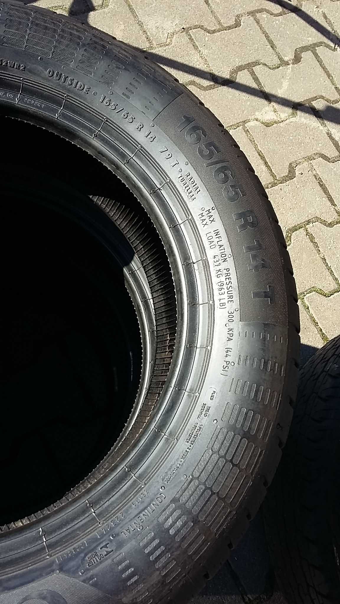opony 175/65R14  Continental 2020r stan bdb