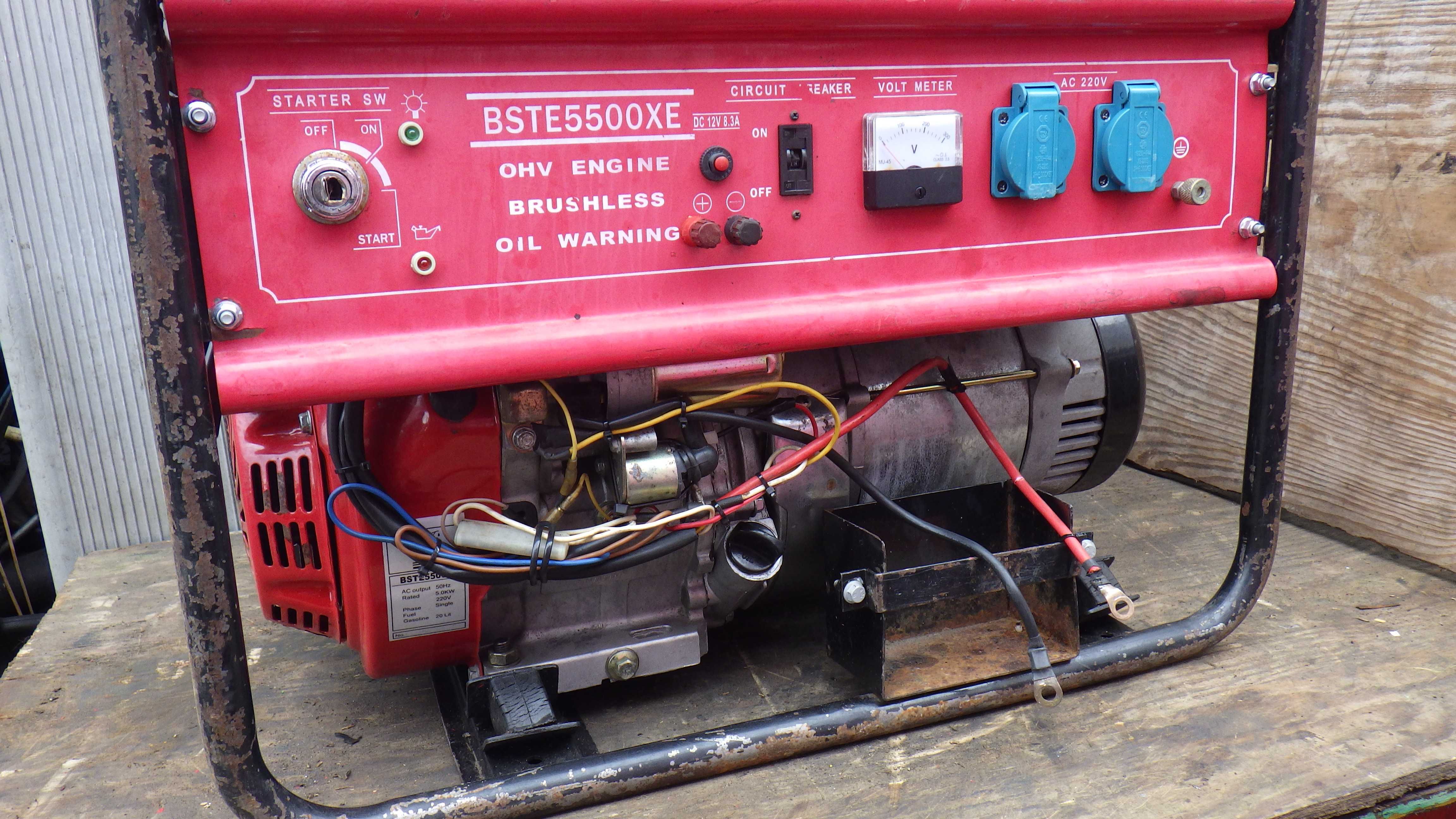 Agregat Generator Prądotwórczy Oryginalny 5.0 Kva / Nie Chinski