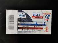 Bilet Górnik Zabrze - Lech Poznań 10.08.2016 r.