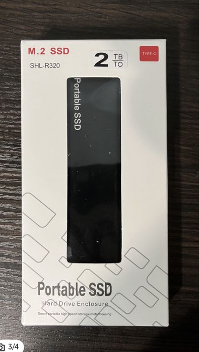SSD жеский внешний диск 2 ТВ
