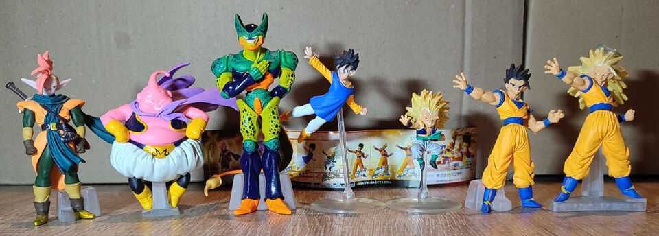Dragon Ball Z HG Gashapon Collectible Figure Set Part 17,  7 Figures