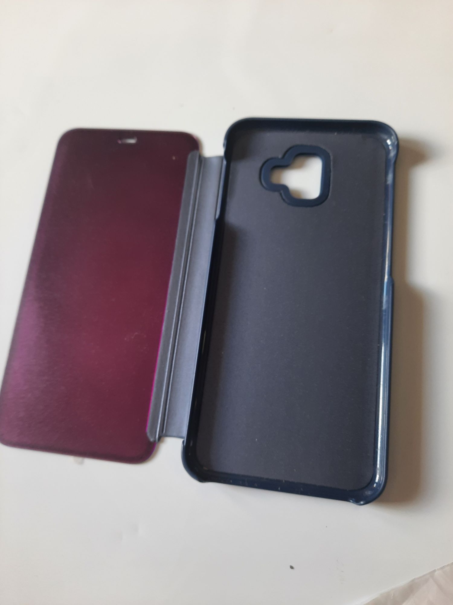 Etui na Samsung j6+ / j6 plus 2018 / j6 prime zamykany lustrowany