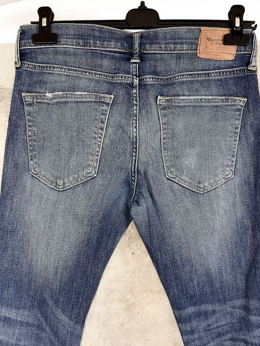 Abercrombie & Fitch roz. W31 L32 męskie dżinsy super skinny