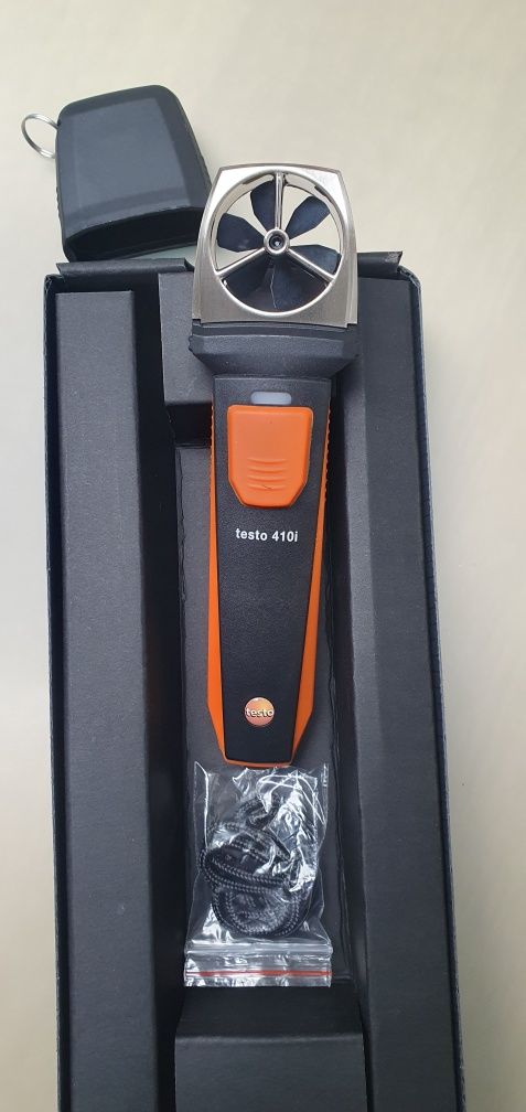 testo 410i - anemometr wiatraczkowy współpracujący ze smartfonem