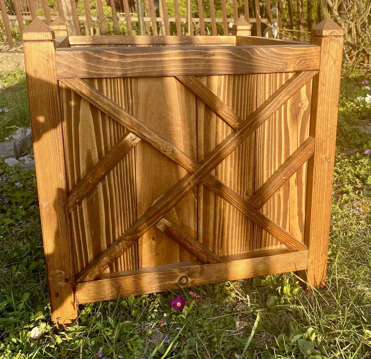 Donice Ogrodowe 50x50x50 cm na Krzewy / Kompozycje kwiatowe SOLIDNE
