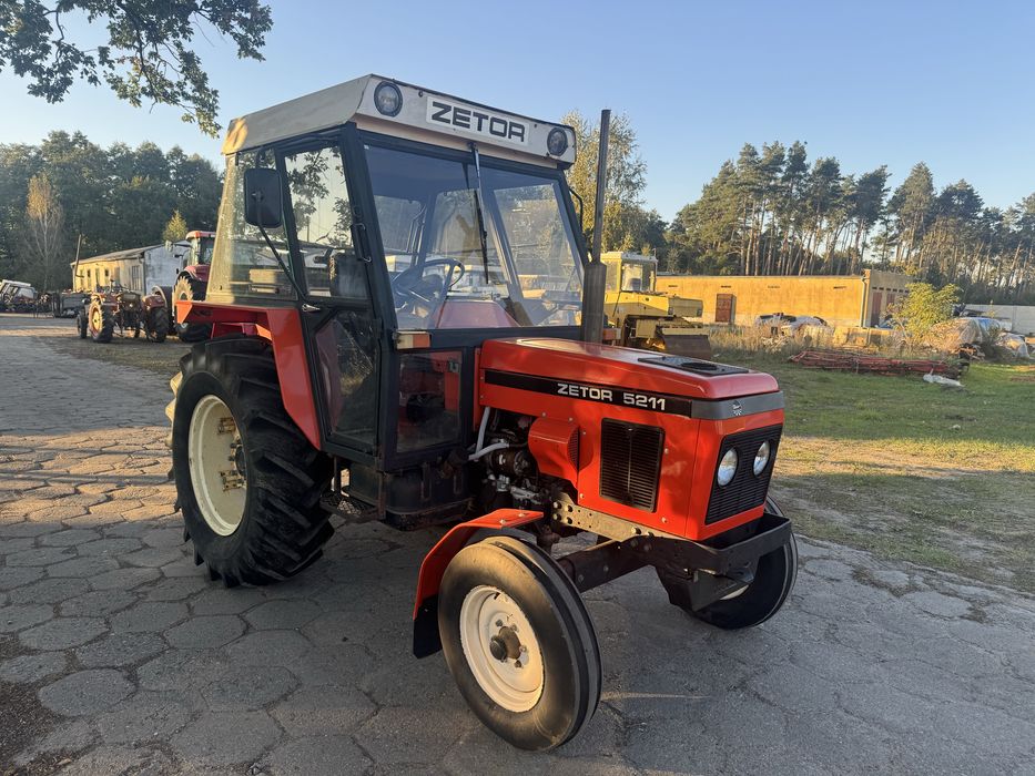 Ciągnik rolniczy traktor Zetor 5211 rok 1989 Sprowadzony (5011/7211)