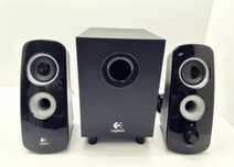 Głośniki komputerowe + subwoofer 2.1 Logitech Z-323 Black. Stan dobry.