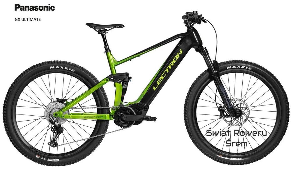 Rower elektryczny MTB 29 Lectron Esconder FSC FULL RockShox Panasonic