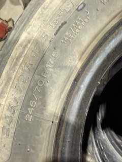 Opony używane naczepy, przyczepy nacięte 245/70R17,5 Michelin x line T