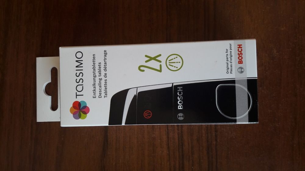 Ekspres do kawy Bosch Tassimo + odkamieniacz