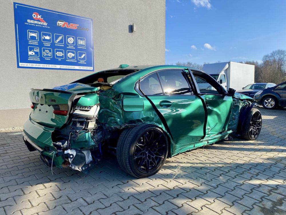 BMW M3 Competition MxDrive Uszkodzony