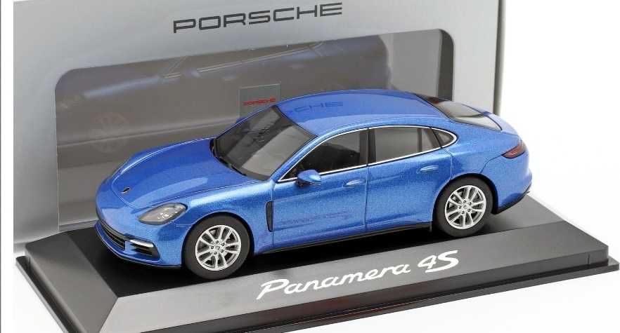 Porsche Panamera 1:43 2 gen saphire blue