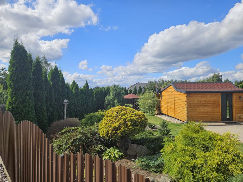 Domek całoroczny, działka budowlana 1020 m2