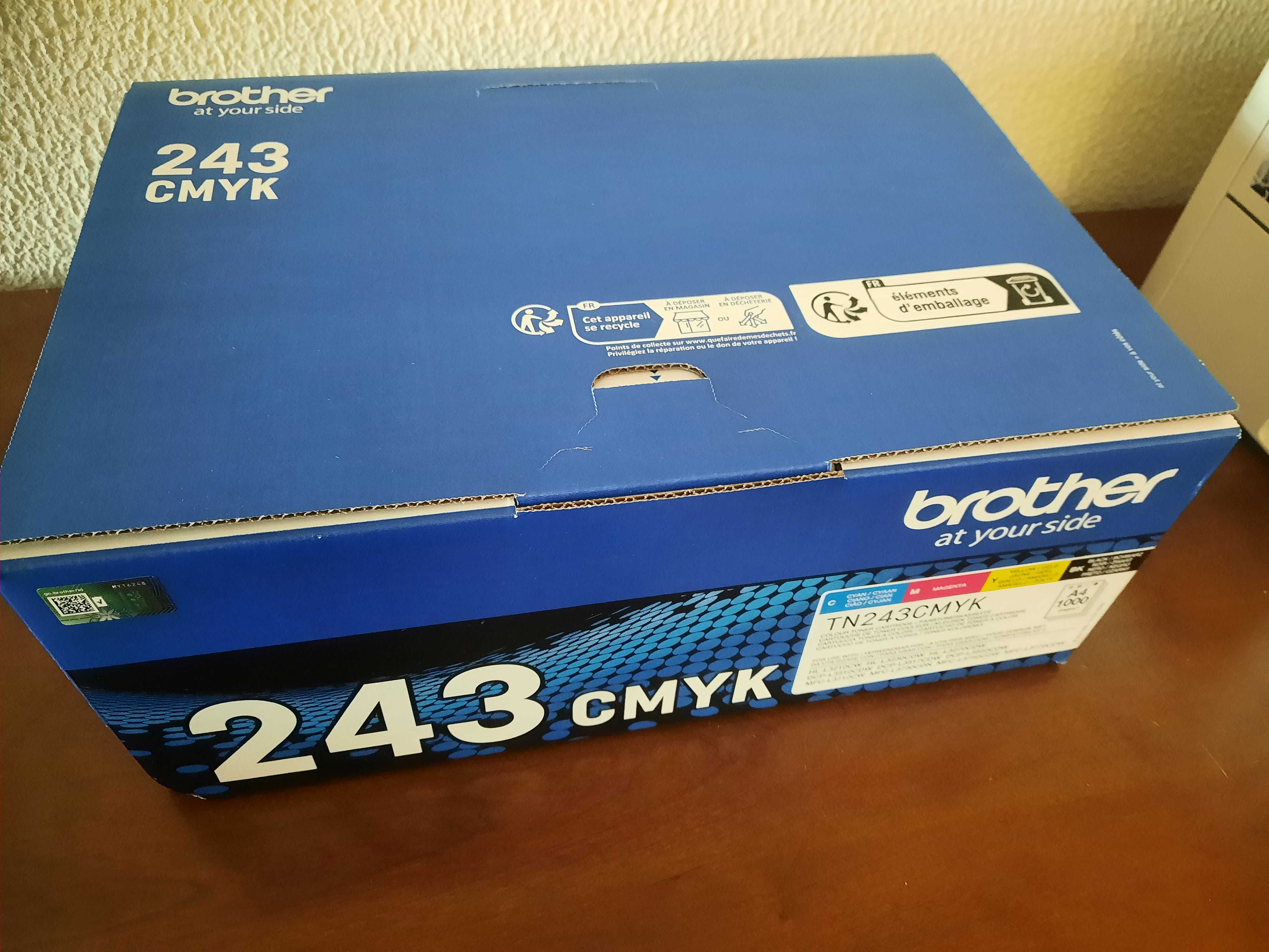 Impressora Brother MFC L3770CDW + toner 243 CMYK
