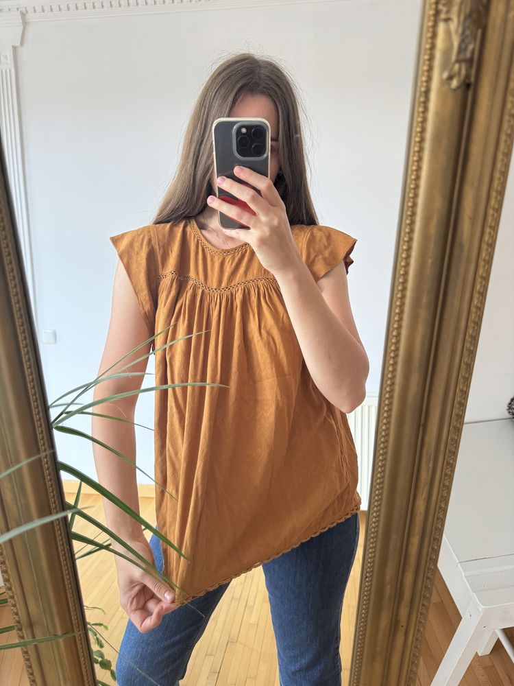 Базова блуза футболка зара new look M-L