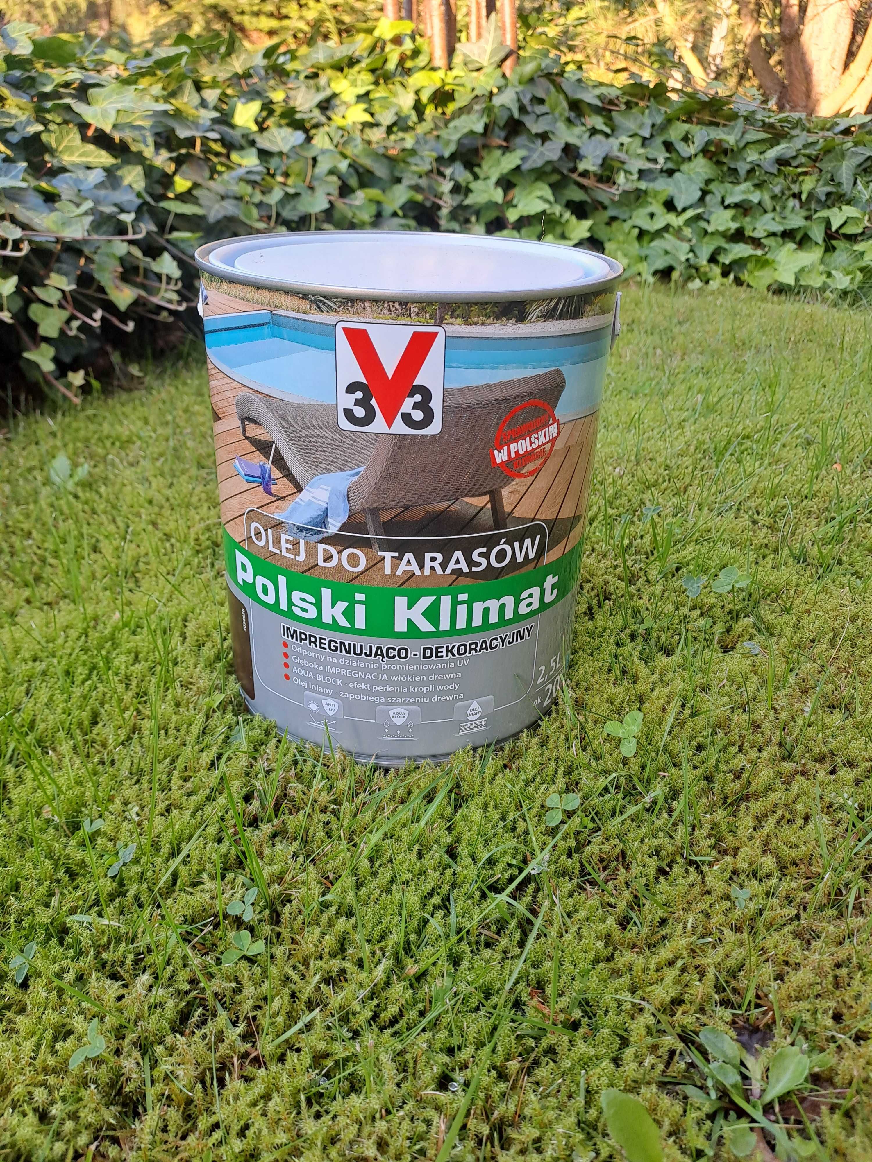 Olej do tarasów Polski Klimat 2.5 l palisander V33