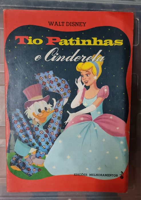 Antigos e raro livro:
 ''Tio Patinhas e Cinderela