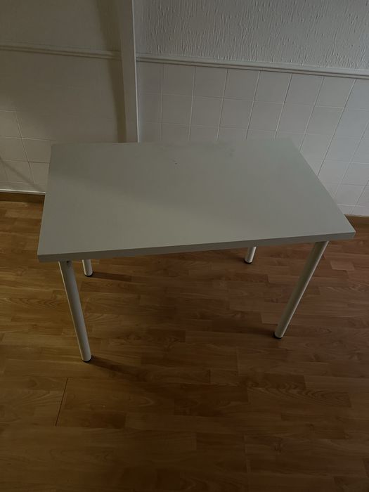 Mesa branca madeira IKEA