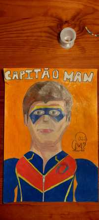 Desenho original Capitão Man