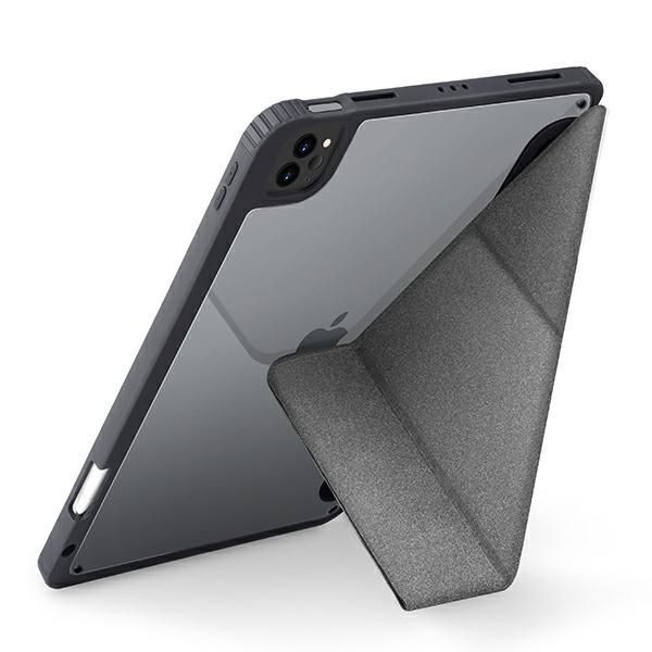 Uniq Etui Moven Ipad 10.2" (2021/2020/2019) Szary/Charcoal Grey