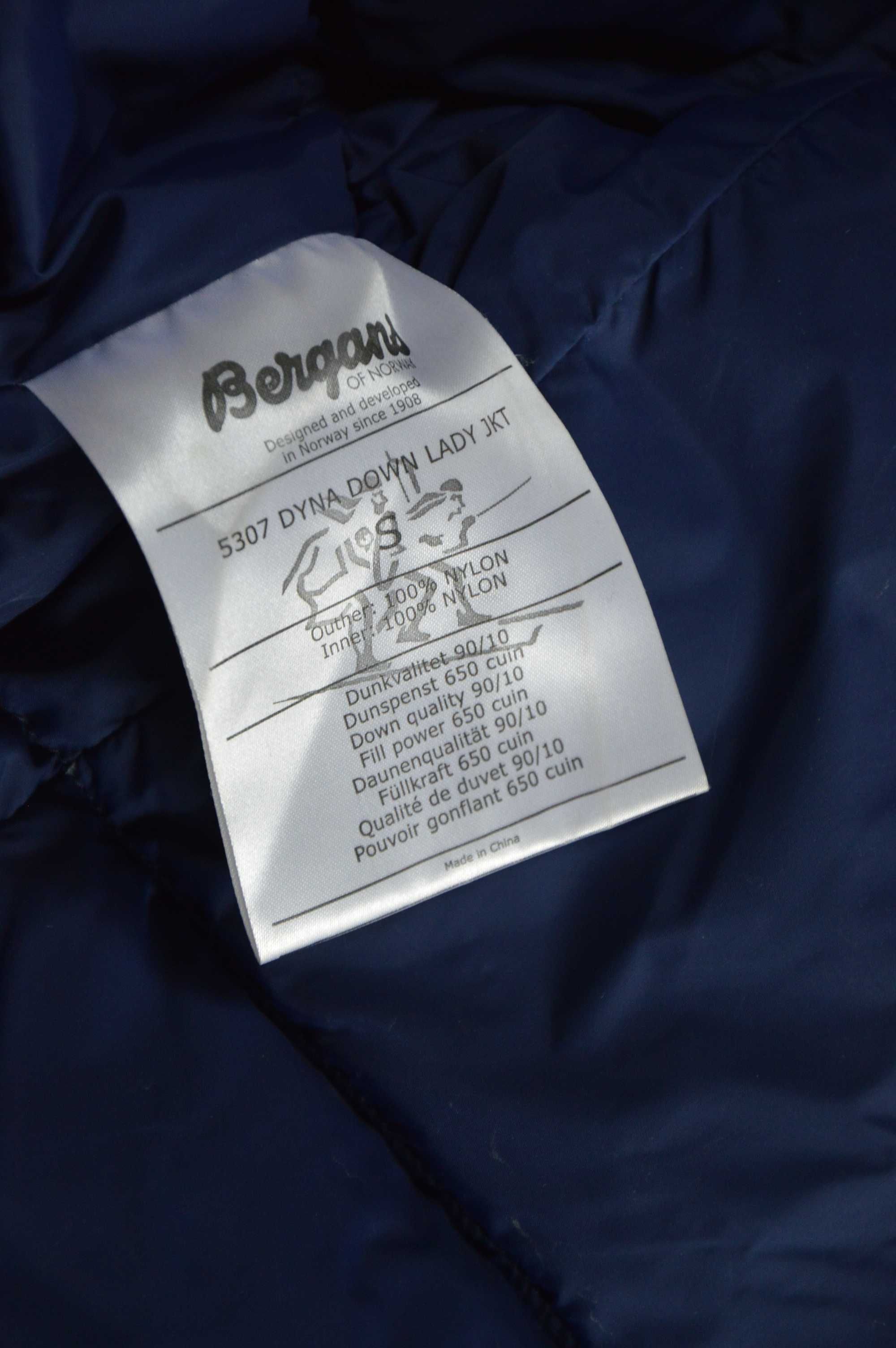 Bergans of Norway DYNA damska kurtka puch naturalny 650 - S