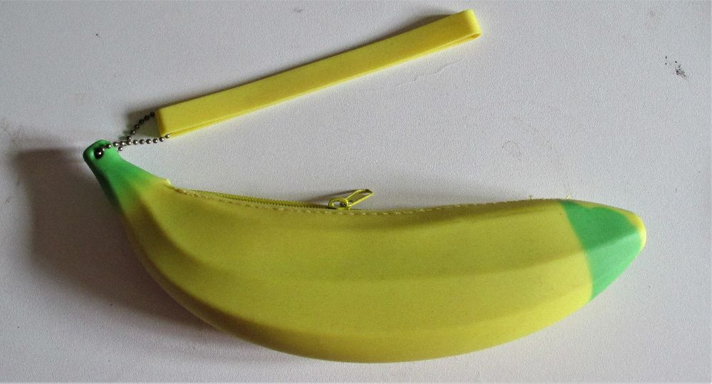 Bolsa Banana, porta-lápis, carteira ou bolsa de maquilhagem