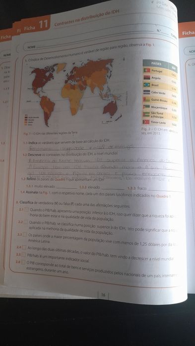 Caderno de atividades GeoDiversidades geografia 9.° ano