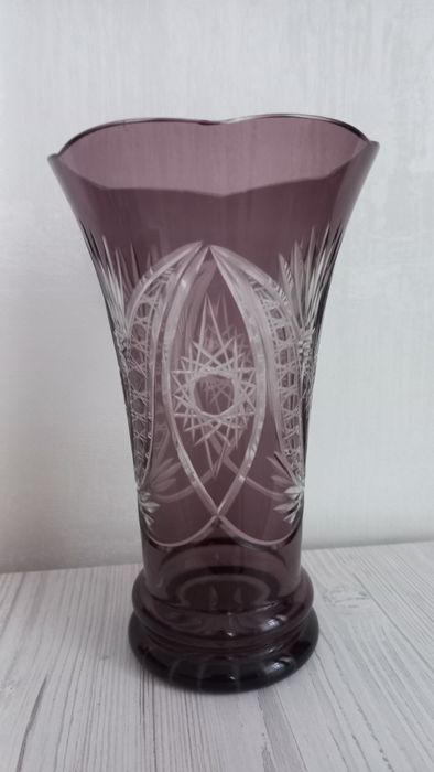 Красива Хрустальна ваза