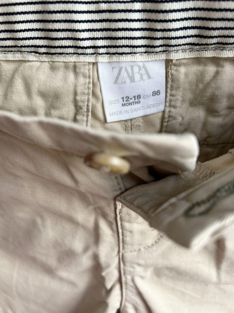Spodenki eleganckie zara r.86/92