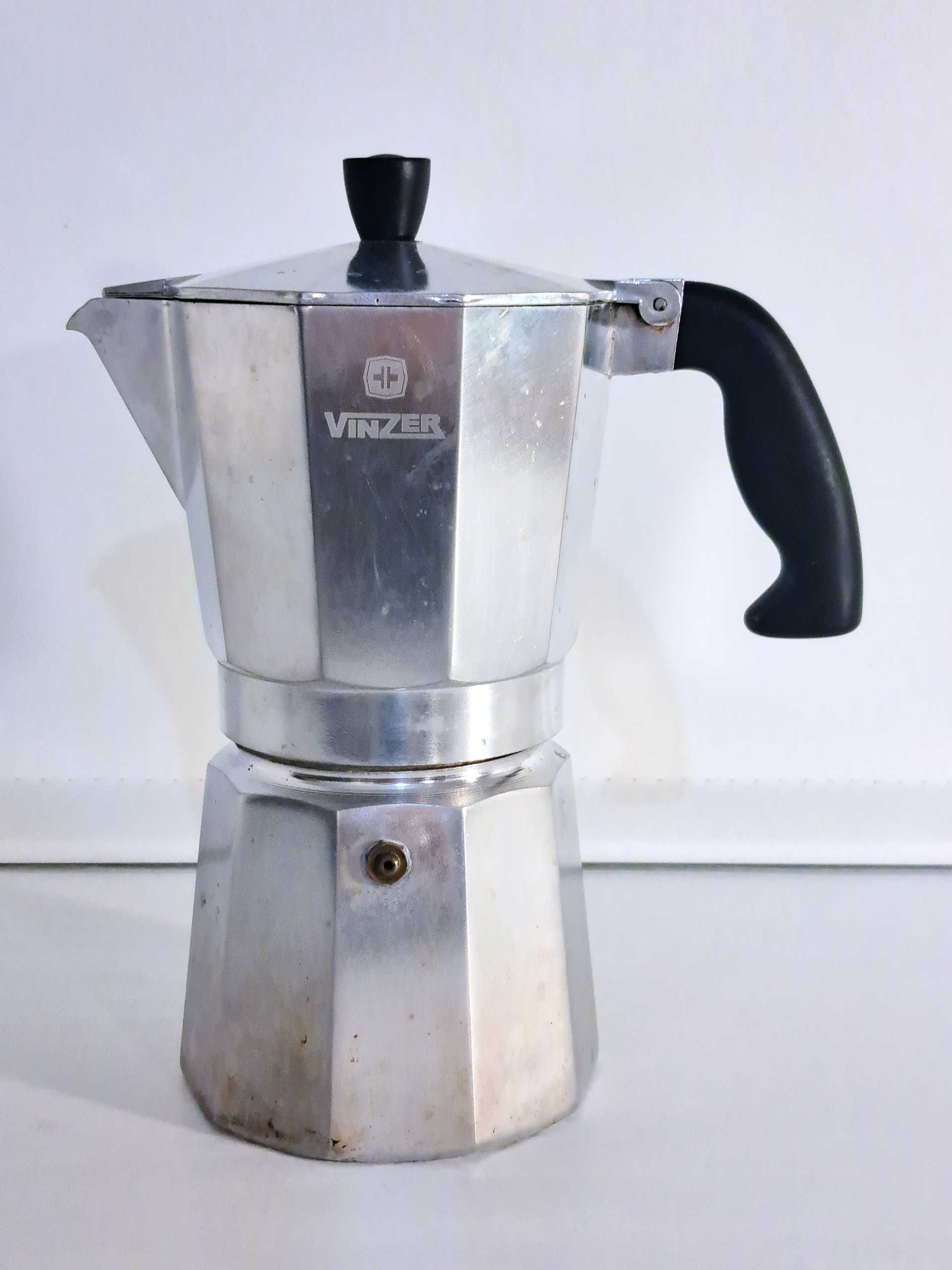 Гейзерна кавоварка Vinzer Moka Espresso на 6 чашок по 55 мл