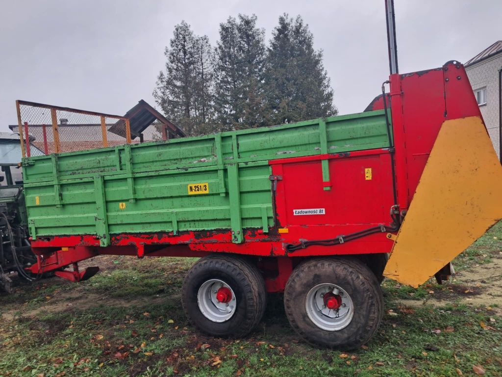 Rozrzutnik obornika warfama 8t 2017r transport