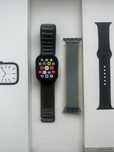 Apple Watch 7 45mm LTE Cellular Midnight – Stan BDB + Dodatkowe paski