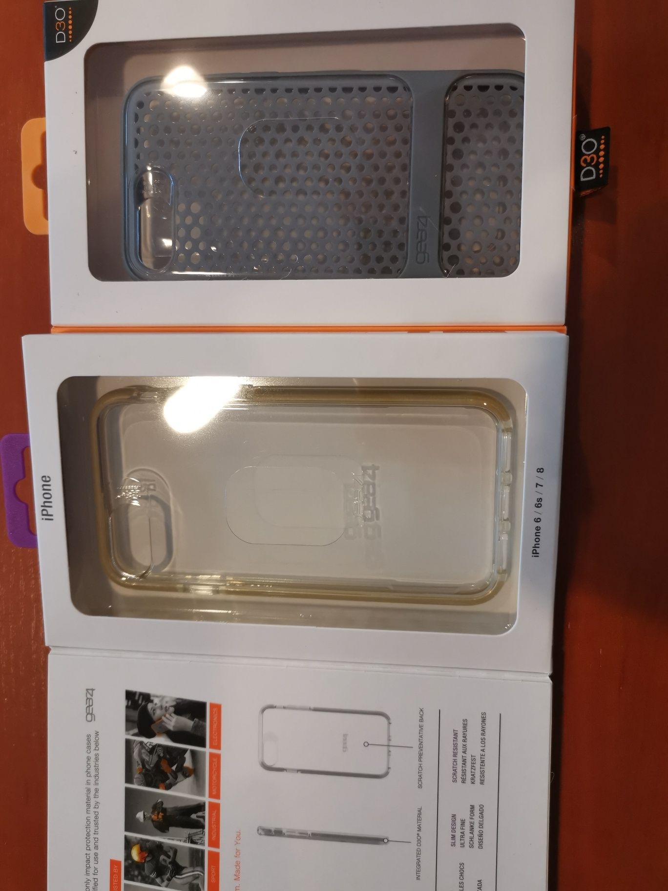 Etui plecki case gear4 do Apple iPhone 6 6s 7 8 SE 2020 , 2022 2 sztuk
