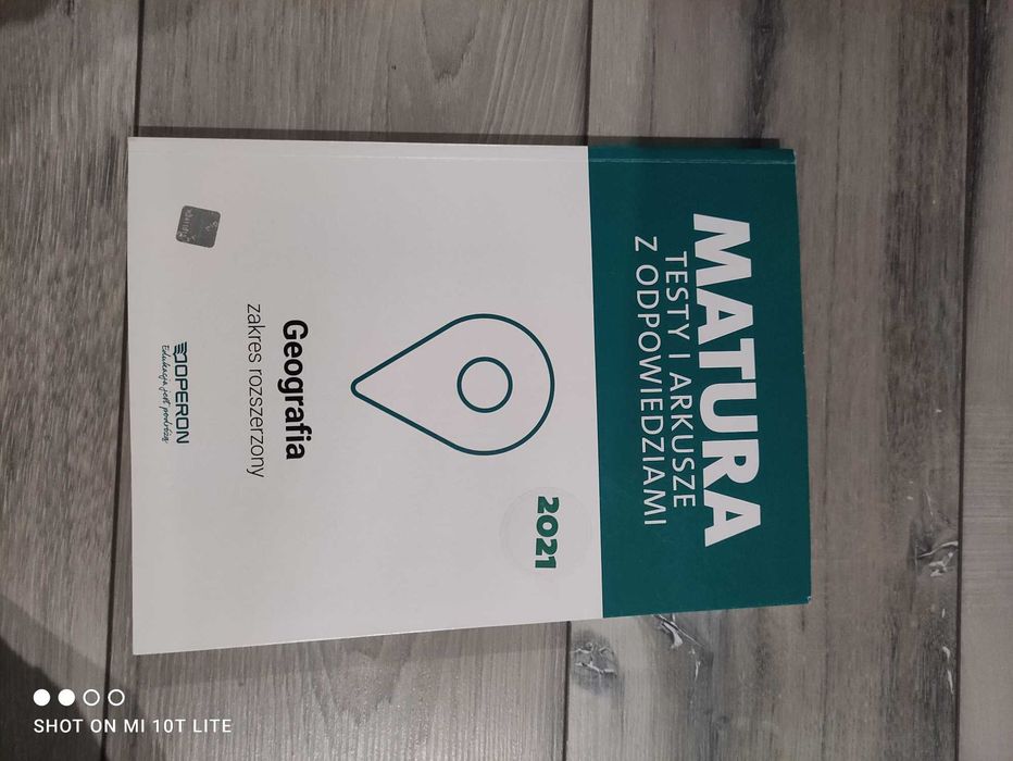 Ćwiczenia matura z rozszerzonej geografii z wydawnictwa "Operon"