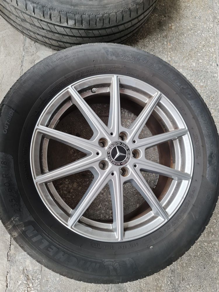 Felgi aluminiowe 18" 5x112 Mercedes GLE W167 W166 GLC + opony letnie