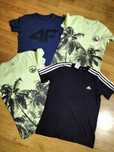 Koszulki shirty 4f, adidas r. 152-158