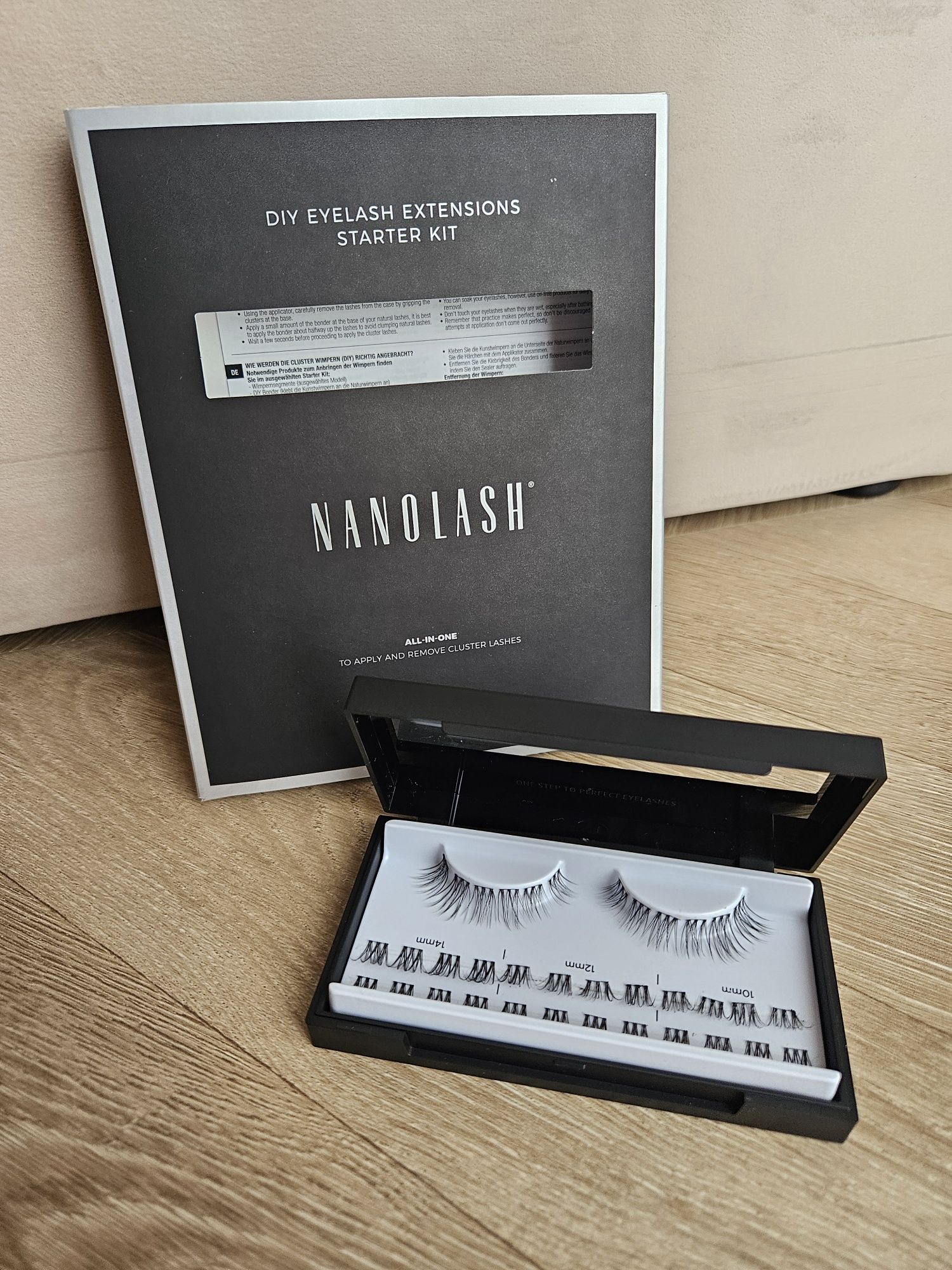 NANOLASH DIY starter zestaw do przedłużania rzęs