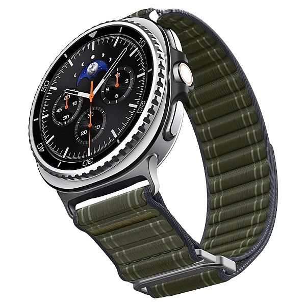 Pasek Spigen WBF0 na Samsung Galaxy Watch 40 / 44 / 46 mm - zielony