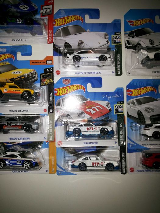Porsche - Carros Hot Wheels , Majorette , Matchbox , Welly , etc